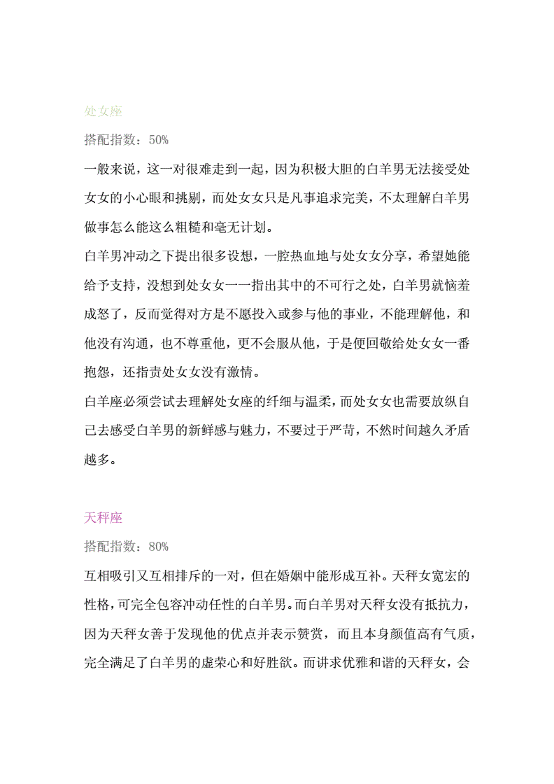 白羊座男生喜欢什么样的女生 白羊座男生喜欢什么样的女生发型