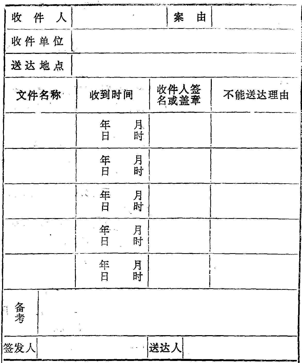 法律文书送达方式 法律文书送达方式顺序